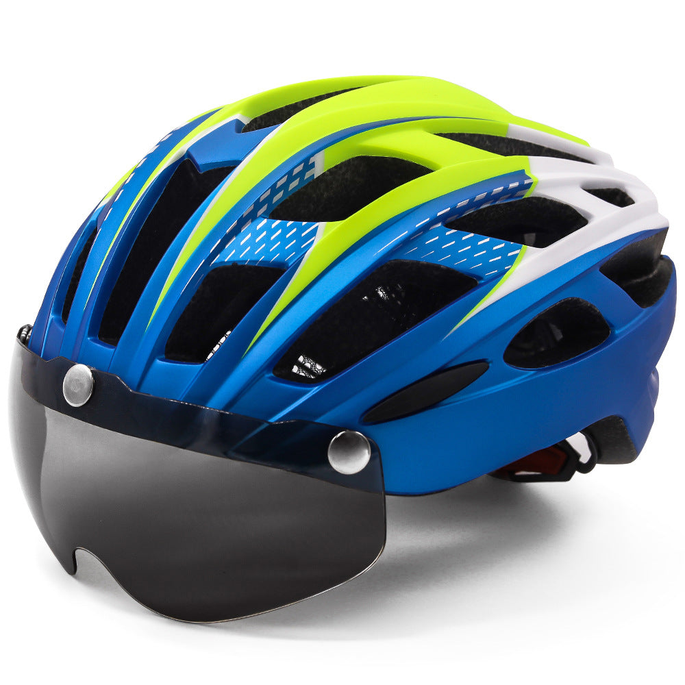 Bicycle Helmet - Integrated Goggles - SuperSelect MKT