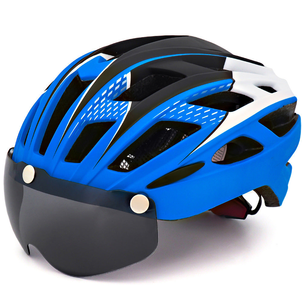 Bicycle Helmet - Integrated Goggles - SuperSelect MKT