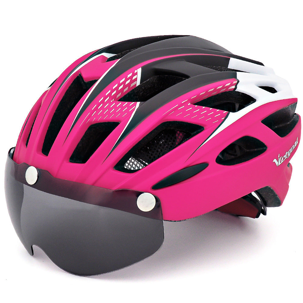 Bicycle Helmet - Integrated Goggles - SuperSelect MKT